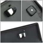 15-21 Chrysler 300 License Plate Mounting Bracket - Front - Black