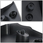 2019-2021 Ram 1500 License Plate Mounting Bracket - Front Black