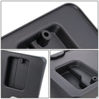 11-14 Ford F-150 Front License Plate Mounting Bracket - Black