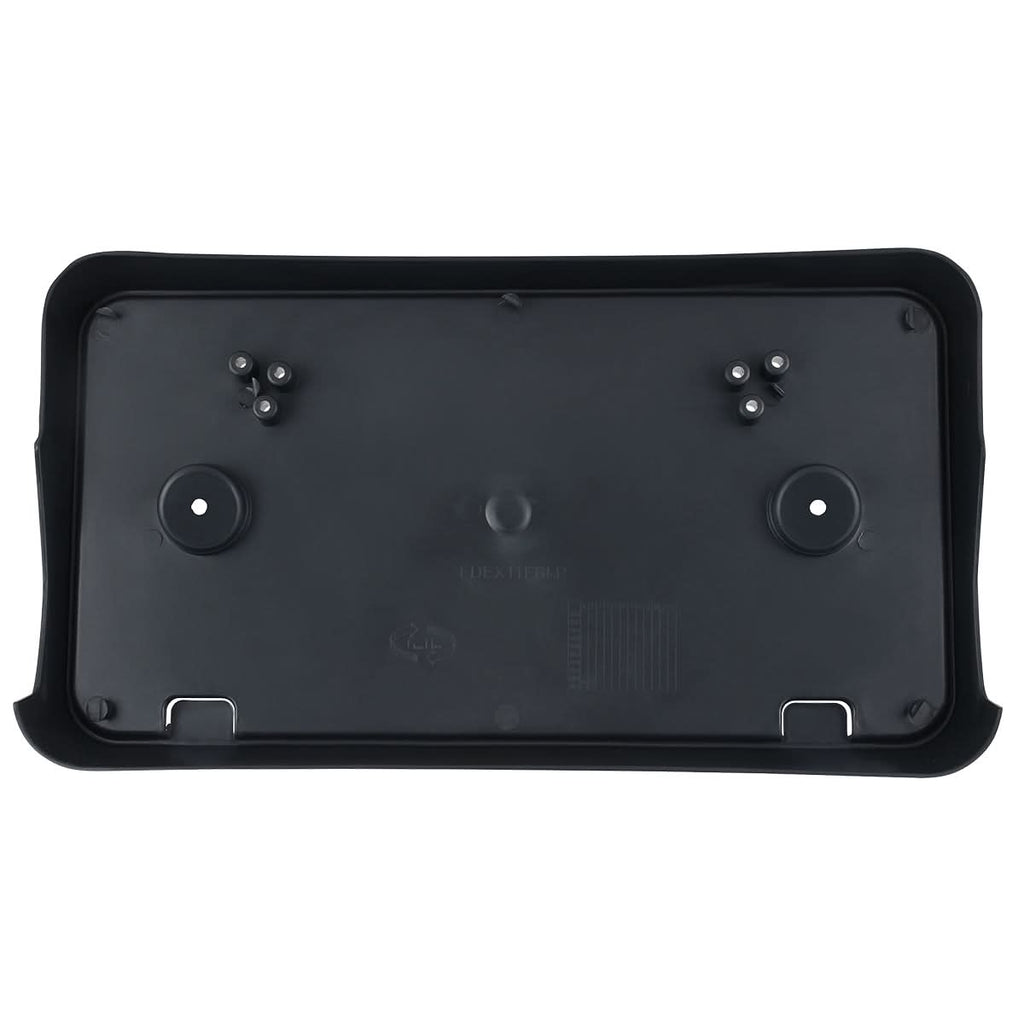 11-15 Ford Explorer Front License Plate Mounting Bracket Black