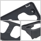 2010-2012 Ford Taurus Front License Plate Mounting Bracket Black