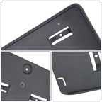 2012-2018 Ford Focus Front License Plate Mounting Bracket Black