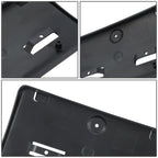 2012-2018 Ford Focus Front License Plate Mounting Bracket Black