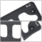 13-19 Ford Taurus Front License Plate Mounting Bracket - Black
