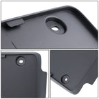 06-16 Chevrolet Impala Front License Plate Mounting Bracket - Black