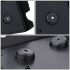 2007-2010 GMC Sierra 2500/3500 HD Front License Plate Bracket Black