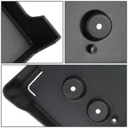 10-16 Cadillac SRX Front License Plate Mounting Bracket - Black