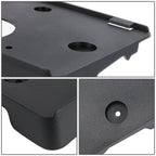 2003-2007 GMC Sierra Front License Plate Mounting Bracket Black