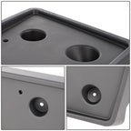 07-14 Cadillac Escalade License Plate Mounting Bracket Front Black