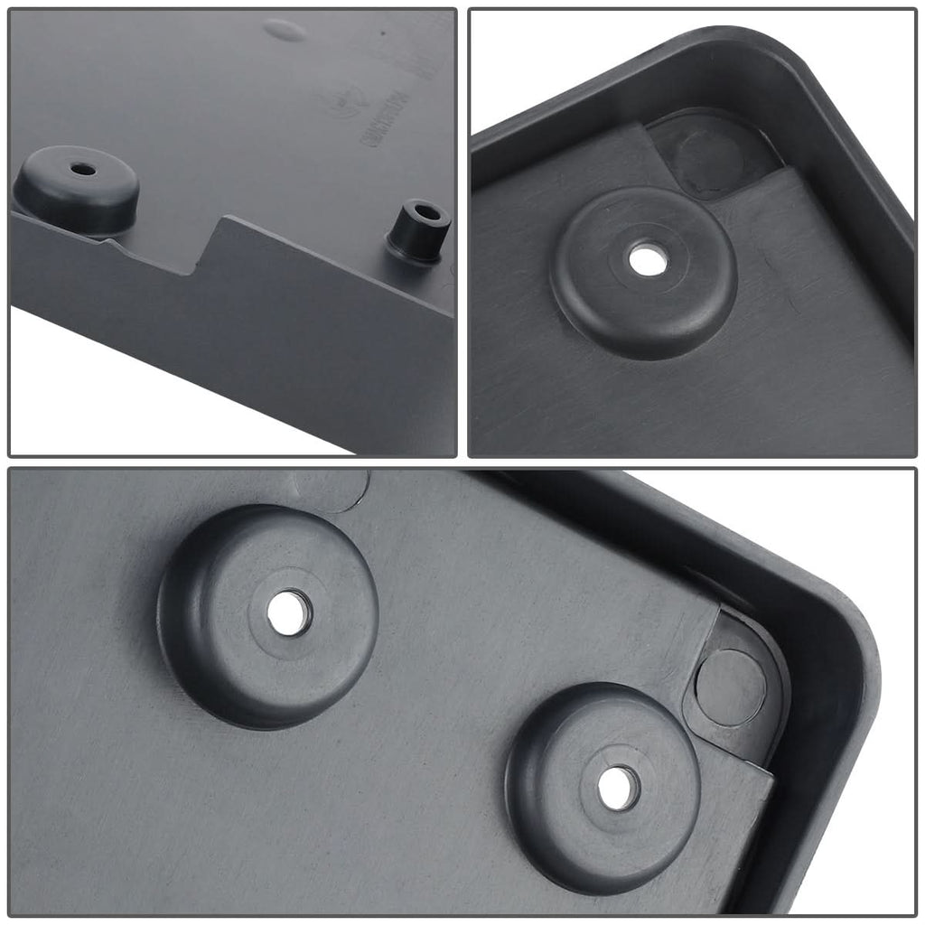 2013-2016 GMC Acadia Front License Plate Mounting Bracket - Black