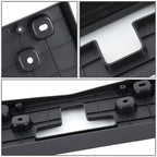 2015-2016 Chevrolet Cruze Front License Plate Mounting Bracket - Black