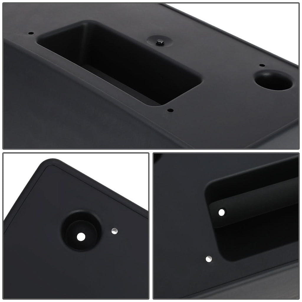 2015-2020 GMC Canyon Front License Plate Mounting Bracket - Black