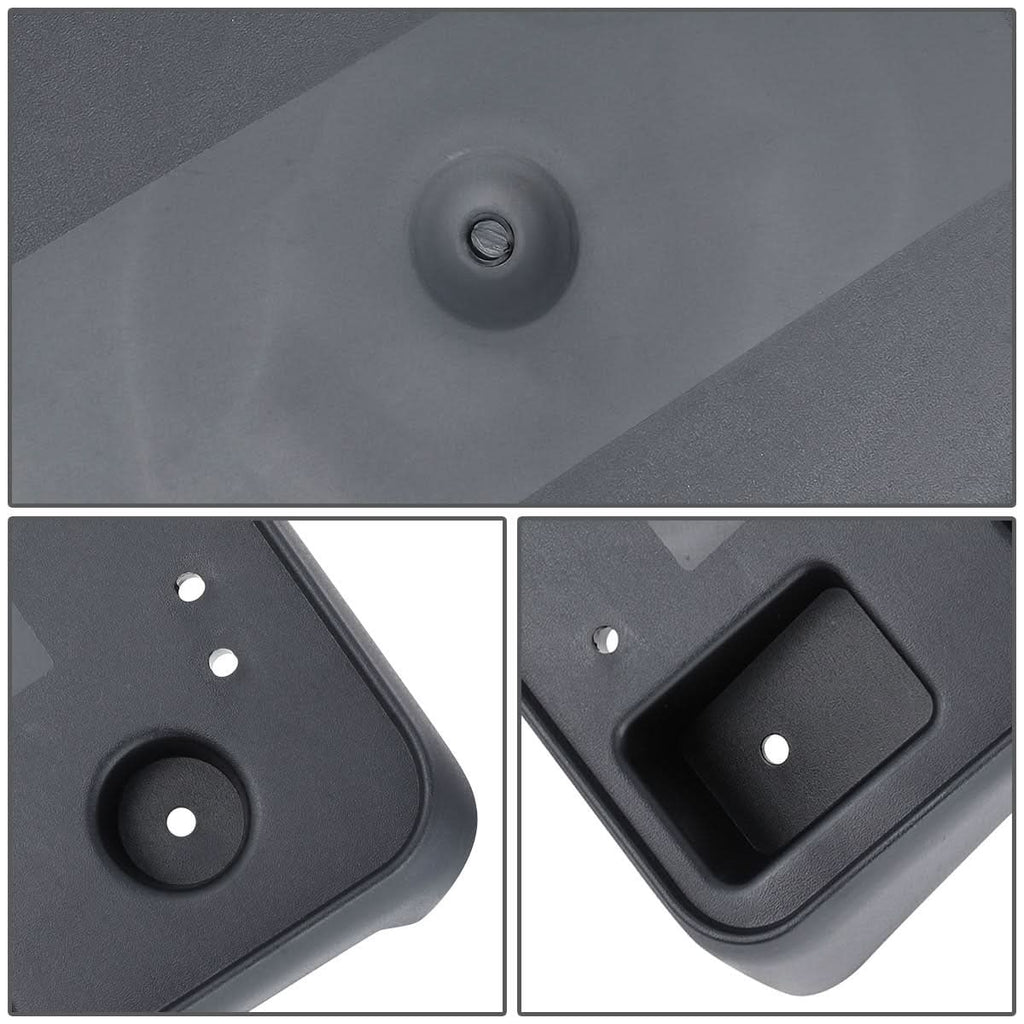 2016-2019 GMC Sierra 1500 Front License Plate Mounting Bracket - Black