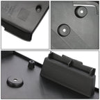 2014-2017 Buick Regal Front License Plate Mounting Bracket - Black