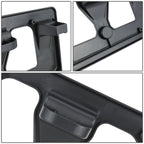 09-14 Honda Fit Front License Plate Mounting Bracket - Black