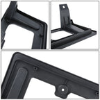 07-08 Honda Fit Front License Plate Mounting Bracket - Black