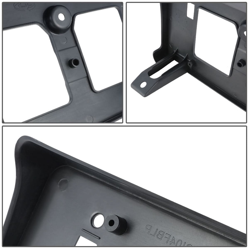 04-05 Honda Civic License Plate Mounting Bracket Front Black