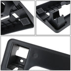 2005-2007 Honda Odyssey Front License Plate Mounting Bracket Black