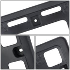 11-17 Honda Odyssey Front License Plate Mounting Bracket - Black