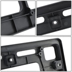 11-17 Honda Odyssey Front License Plate Mounting Bracket - Black