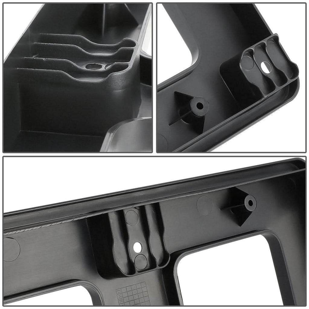 2016-2018 Honda HR-V Front License Plate Mounting Bracket - Black