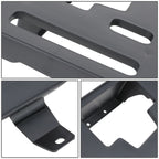 2009-2015 Honda Pilot Front License Plate Mounting Bracket - Black