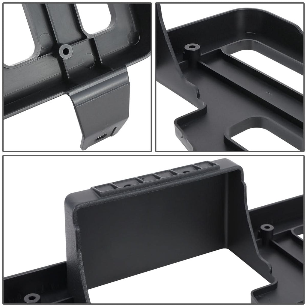 2009-2015 Honda Pilot Front License Plate Mounting Bracket - Black