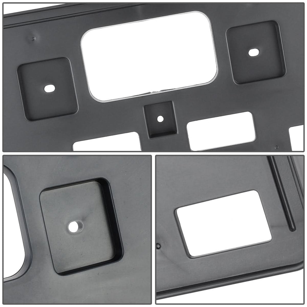 2016-2018 Honda Civic Front License Plate Mounting Bracket - Black