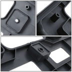 2016-2018 Honda Civic Front License Plate Mounting Bracket - Black