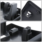 2019-2021 Honda HR-V Front License Plate Mounting Bracket - Black