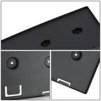 2019-2020 Hyundai Elantra Front License Plate Mounting Bracket Black