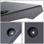 2020-2021 Hyundai Palisade Front License Plate Mounting Bracket - Black