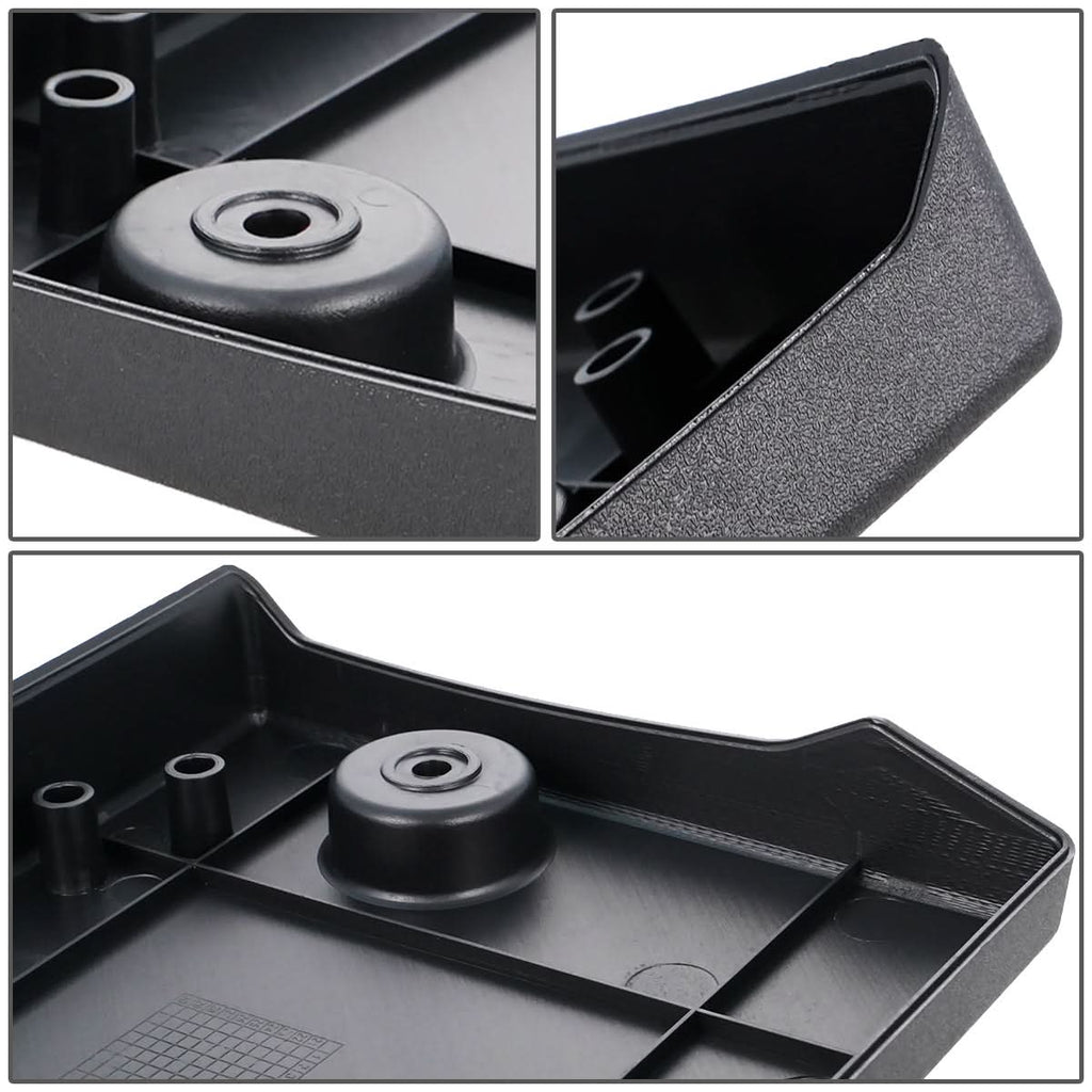 2020-2021 Hyundai Palisade Front License Plate Mounting Bracket - Black