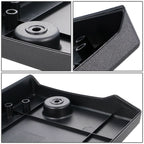 2020-2021 Hyundai Palisade Front License Plate Mounting Bracket - Black