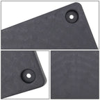 2015-2016 Kia Rio Front License Plate Mounting Bracket - Black