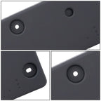 2019-2021 Kia Sedona Front License Plate Mounting Bracket Black