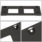 17-21 Kia Sportage License Plate Mounting Bracket - Front Black