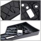 2007-2009 Lexus ES350 Front License Plate Mounting Bracket - Black