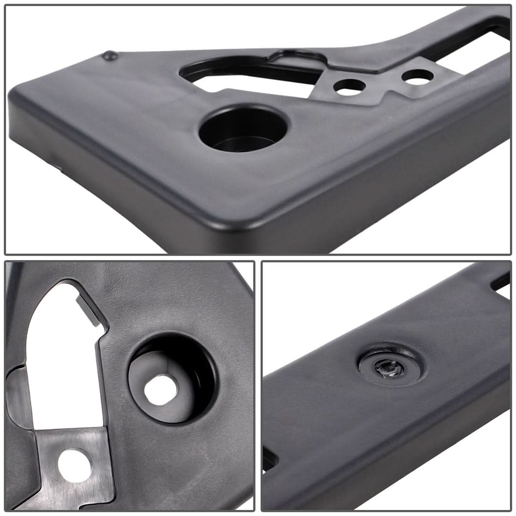 06-10 Lexus IS250/IS350 Front License Plate Mounting Bracket Black