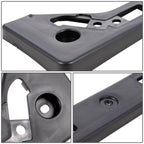 06-10 Lexus IS250/IS350 Front License Plate Mounting Bracket Black