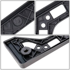 06-10 Lexus IS250/IS350 Front License Plate Mounting Bracket Black