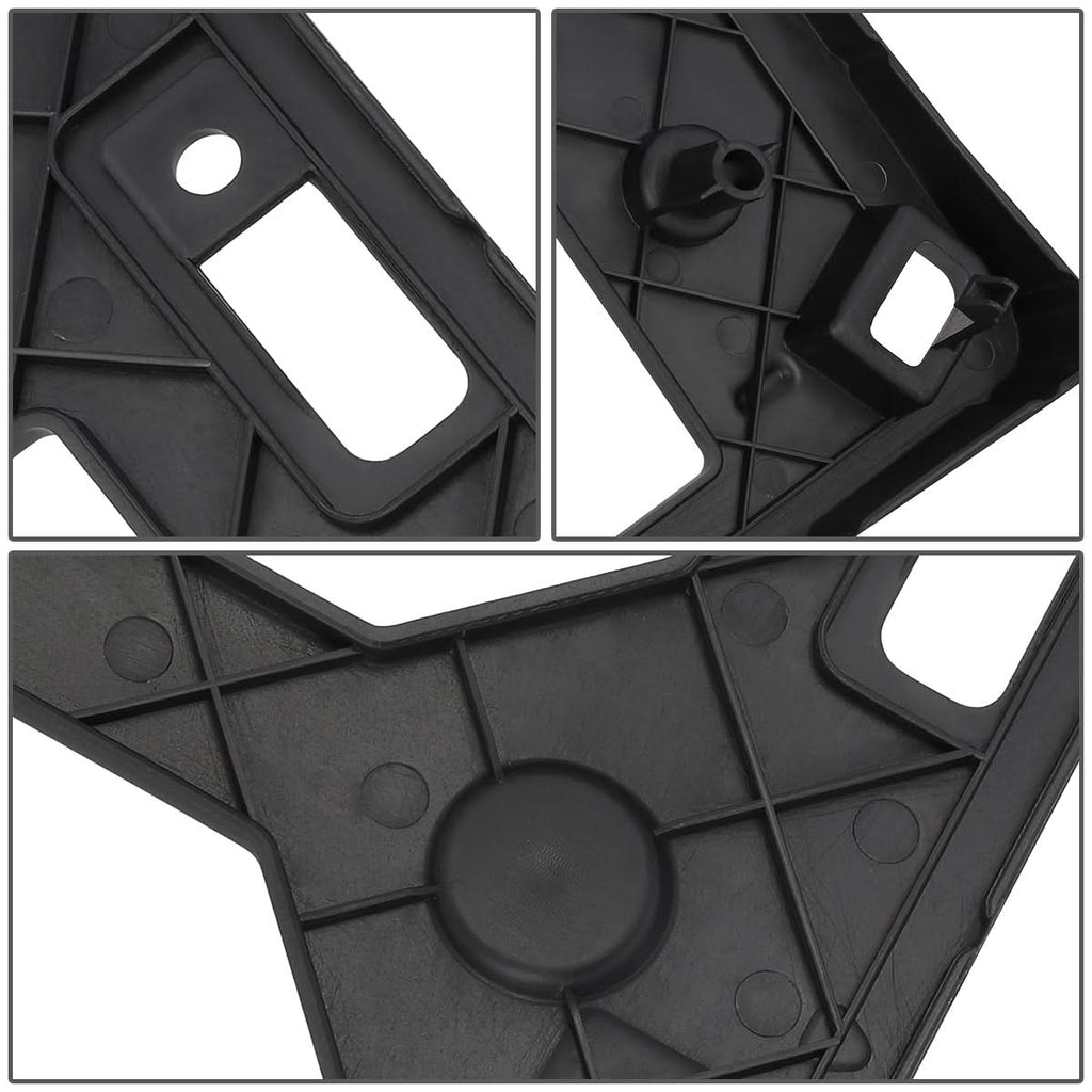 2019-2020 Lexus ES350 Front License Plate Mounting Bracket Black