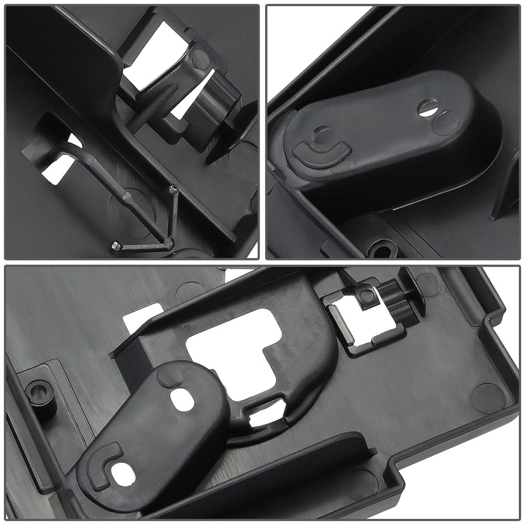 2010 Mazda 3 I Model Front License Plate Mounting Bracket - Black