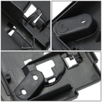 2010 Mazda 3 I Model Front License Plate Mounting Bracket - Black