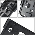 2017-2018 Mazda 3 Front License Plate Mounting Bracket - Black