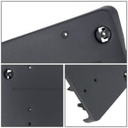 2018-2020 Mercedes GLA250 Front License Plate Mounting Bracket Black