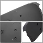 16-20 Mercedes Metris Front License Plate Mounting Bracket - Black