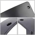 12-14 Mercedes CL63 AMG Front License Plate Mounting Bracket Black