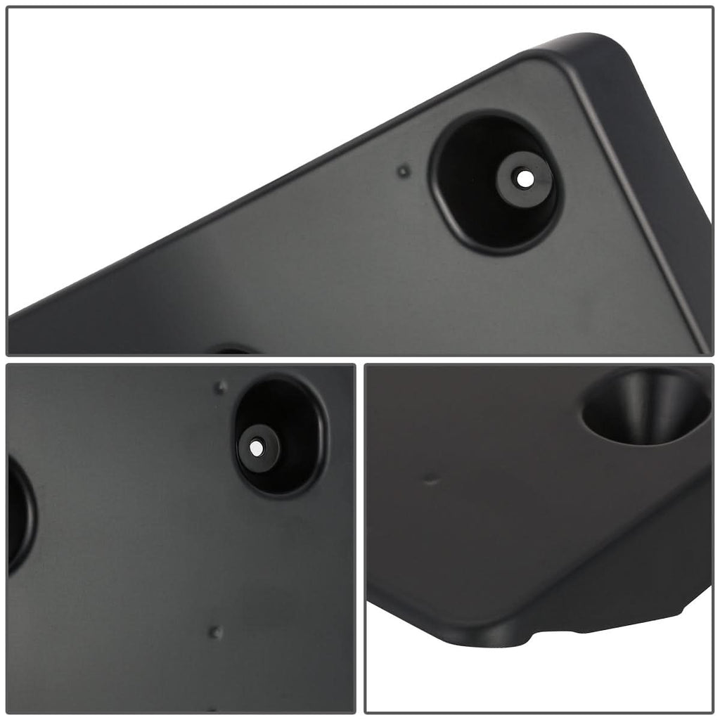 16-18 Mercedes CLS63 AMG S Front License Plate Mounting Bracket - Black