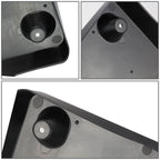 16-18 Mercedes CLS63 AMG S Front License Plate Mounting Bracket - Black